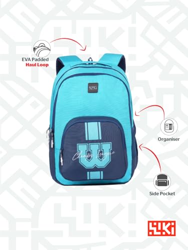 Image of Varsity Fresh Backpack, 25L, 2 Compartments, Front Organizer Pocket, Side Bottle Pocket, EVA Haul Loop, Lightweight School & College Bag