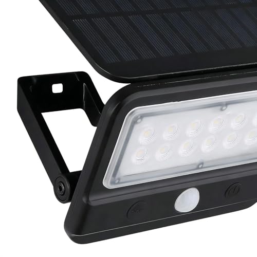 Gran angular sensor de movimiento lámpara de inundación solar para el paisaje 7