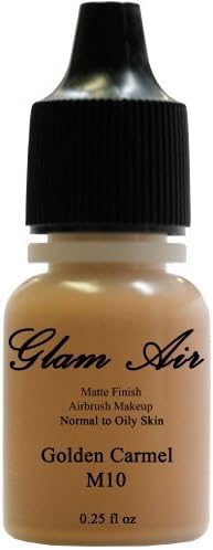 Glam Air M10 Airbrush Water-based Matte Golden Carmel Foundation