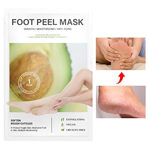 Máscara para pés secos e rachados - Pé Peel Esfoliante Original | Película Hidratante para os Pés Es