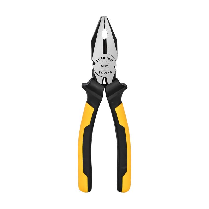 Themisto TH-T10 8 Inch Combination Plier CRV (YELLOW)