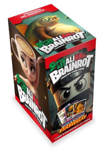 Brainrot ITALIENISCHE Sprache Skifidol UNIVERSO PSICHEDELICO ganze Box 24 Umschläge Sammelkarten - Jedes Paket enthält 7 Karten (eine spezielle) Brainrot ITALIENISCHE Sprache Skifidol UNIVERSO PSICHEDELICO ganze Box 24 Umschläge Sammelkarten - Jedes Paket enthält 7 Karten (eine spezielle)
