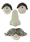 Red Carpet Studios 49052 Glow in The Dark Tree Face, Man with Mustache