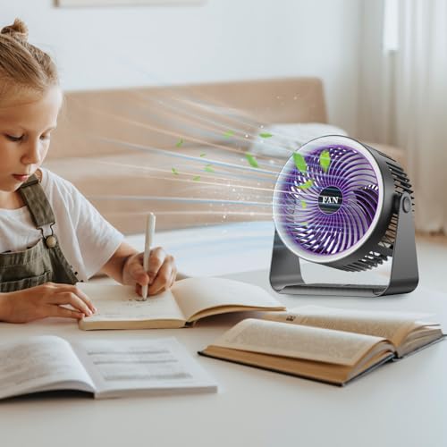 Ventilateur de table silencieux contre la chaleur nocturne - 8