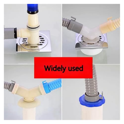 Manguera de drenaje accesorios de plastico para tuberia de desague de electrodomesticos de hogar 7