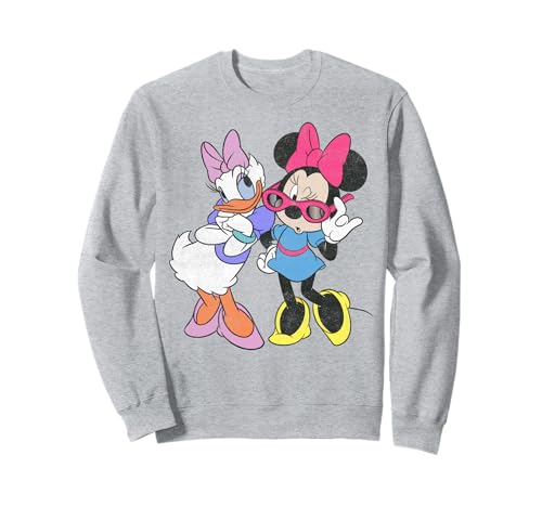 Sweat Minnie et Daisy Disney idée cadeau mode pour femme