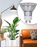 DOMMIA Grow Light, Full Spectrum GU10 Grow Light Bulb, 5W PAR16 LED Plant Light Bulb for Indoor Plants, Neutral White 4000K, 1-Count