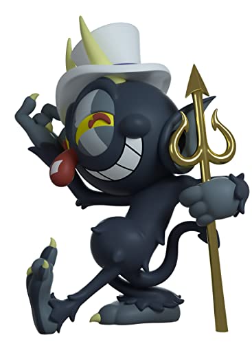 Youtooz The Devil 4.6" Inch Vinyl Figure, The Devil Cuphead From The Cuphead Show! Edition By Youtooz Cuphead Collection #TOP5