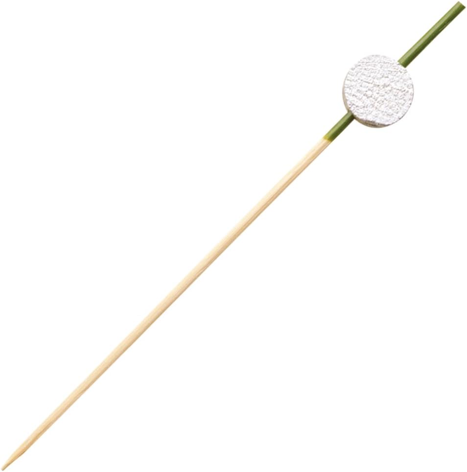 Banyo 18-360E Kanzashi Skewers, Silver, 3.5 inches (9 cm), 100 Pieces, Made in Japan