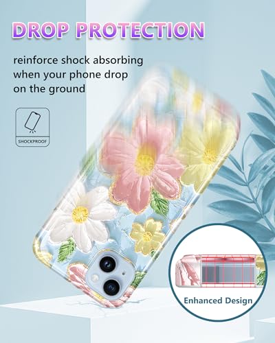 Coque iPhone 12 Mini protection TPU souple antichoc bleu rose - 5
