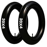 20 x 4 Inch E-Bike Fat Inner Tube Schrader Valve...