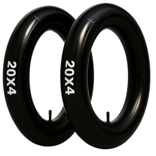 20 x 4 Inch E-Bike Fat Inner Tube Schrader Valve...