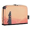 Pencil Pouch Case Anime Ninja Print, Desk Organizers Pen Bag for School Office Teens Student Adults - Image 2