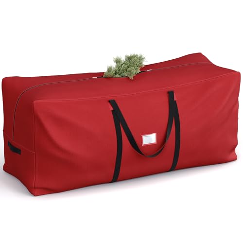 SONGMICS Christmas Tree Storage Bag, Tree Storage Container, up to 7.5 ft, Tree Holder Bag,