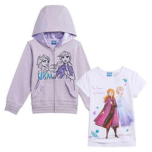 Ensemble Disney Reine des Neiges sweat et t-shirt, idée cadeau fille 4T