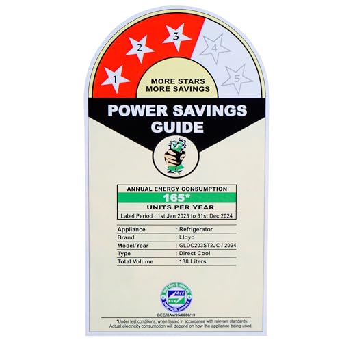 Image of Lloyd-Havells 188 Litre 3 Star Direct Cool Fast Ice Making Refrigerator (Cherry Blossom Wine, GLDC203SCWT2JC, Stabilizer Free Operation)