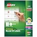 Avery Removable Round Labels, 1-Inch Diameter, White, Pack of 945 (6450)
