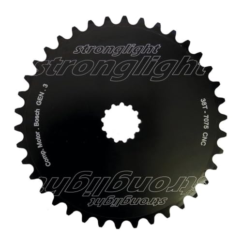 Plato Stronglight SA Boschgen3 negro para tus rutas urbanas y de montaña