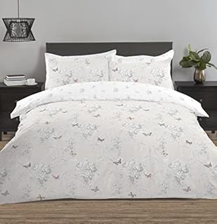 Night Comfort Percale Duvet Cover Set with Pillowcase - Luxury Cotton Blend Reversible Quilt and Pillow Cover Bed Set (Beige, King)