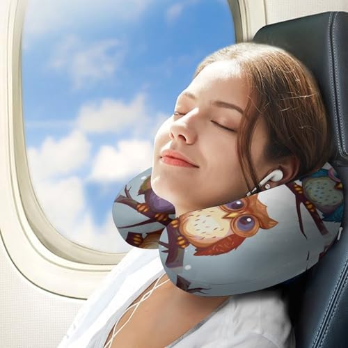 Almohada cervical de memoria en forma de U portátil miniatura 3