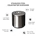Monkey Movement Stainless Steel Countertop Wipe Dispenser - Fits Wipes on Rolls - Perfect for Fitness Clubs, Schools/Daycares, Commercial and Residential Facilities