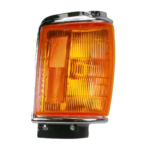 Right Corner Light Chrome Passenger Side Compatible with 1987-1989 Toyota 4Runner 1987-1988 Pickup TO2520117 TO2521121
