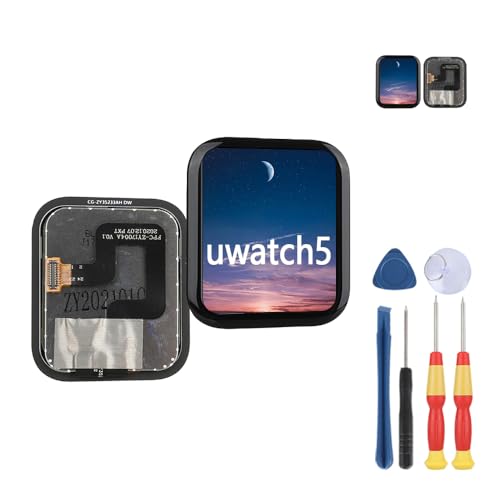MinTroSD Nova tela sensível ao toque para Umidigi uwatch 5 tela LCD substitui peças por ferramentas (montagem personalizada)