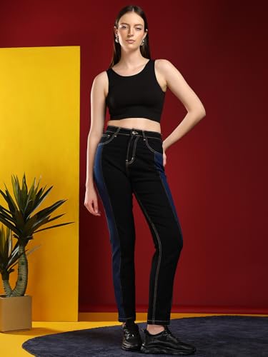 Image of KOTTY Womens Denim Jeans | Everyday Styling | Soft and Comfortable Fabric