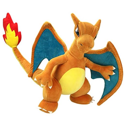 Pokémon Charizard Plush Stuffed Animal Toy - Large 12" - Officially Licensed - Great Gift for Kids