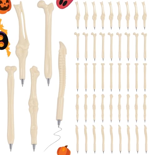 Stylo à bille en forme d'os Lnrueg contre le vol de stylos à l'hôpital - Encre noire