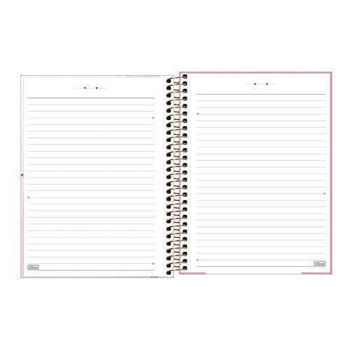 Caderno Espiral Colegial 10 Matérias com 160 Folhas Capa Dura - Aloha Tilibra