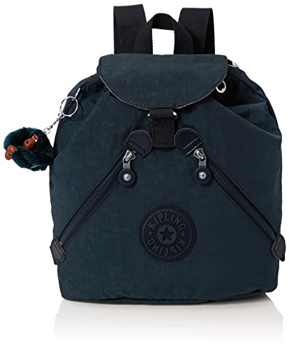 Kipling - Bustling, Mochilas Mujer, Grün (Emerald Combo), 27x32.5x13 cm (B x H T)