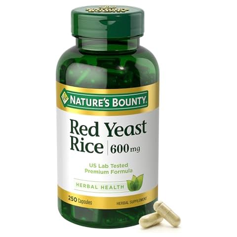 Nature's Bounty Red Yeast Rice Capsules Cover