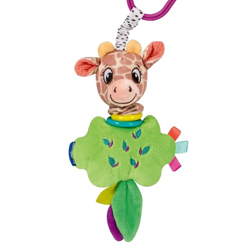 Ravensburger 4851 Play+ Zappel-Giraffe, Kuscheltier mit lustigem...