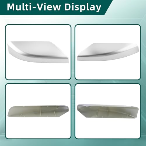 AUTOKAY Roof Luggage Cargo Rail Rack End Cap Protection Cover Shell Trim Set of 4 for Toyota 4Runner 2003-2009, Silver by AUTOKAY - Image 5