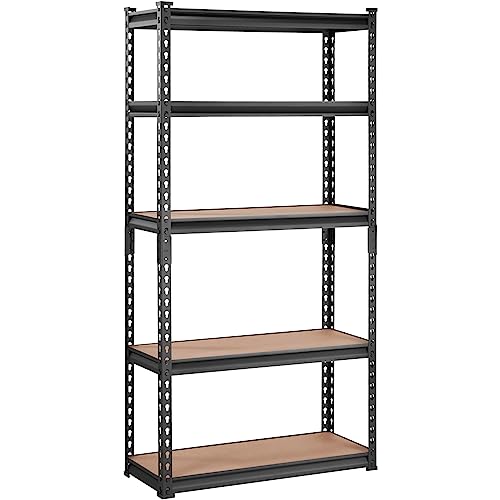 Vevor SX-12"D X 30"W X 60"H Storage Shelving Unit, 5-Tier Adjustable, 2000 Lbs Capacity, Heavy Duty Garage Shelves Metal Organizer Utility Rack thumb #9