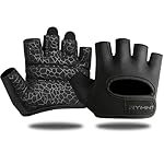 Minimal Weight Lifting Gloves,Short Micro Workout Gloves Grip Pads with Full Palm Protection & Extra Grip for Men Women Weightlifting,Gym,Exercise Training