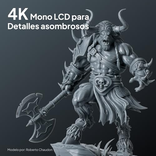 Miniatura 3 de Elegoo Mars 5 Impresora 3d Resina Con 4k Mono Lcd, Nivelación Automática, Impresora 3d De Sobremesa Con Tamaño De Impresión De 5.65 3.53 5.91 Pulgadas