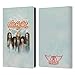 Head Case Designs sous Licence Officielle Aerosmith Autocollant Logo Classiques Coque en Cuir à Portefeuille Compatible avec Kindle Paperwhite 4 (2019)