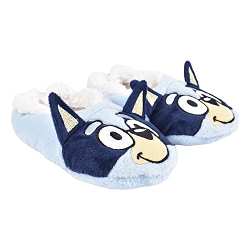 Bluey Girl's Snuggle Toe Plush Footlet Socks Slippers3