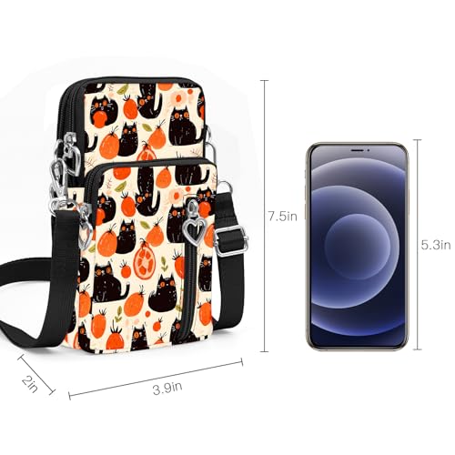 Image of BIAOTIE Lightweight Small Crossbody bags Cell Phone Purses Travel Pouch Shoulder Bag for Women | Lightweight