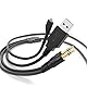OKULI Ersatz-Audiokabel Draht Kompatibel mit SteelSeries Arctis 3, 5, 7 Kopfhörer - 3.5mm + USB