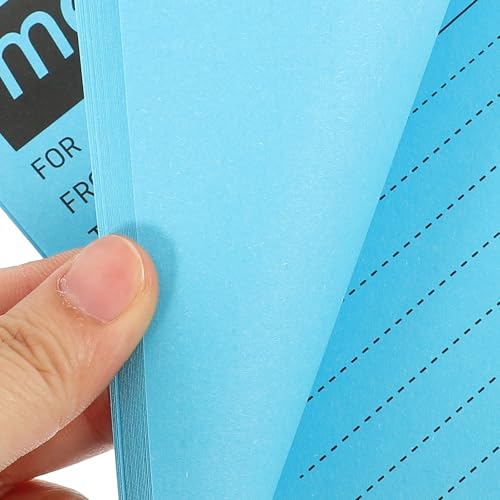 Blocs de mensajes multifunción Ipetboom con papel autoadhesivo portátil de 9 libros 4