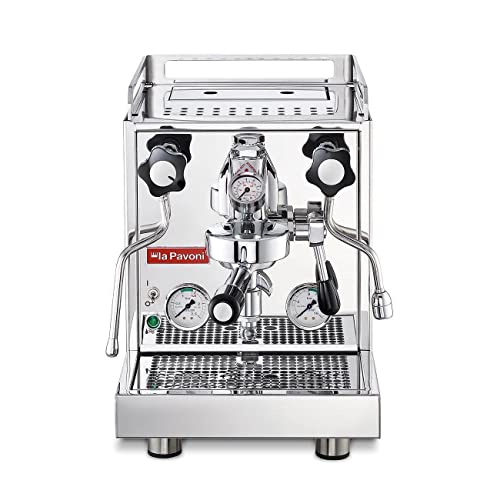 La Pavoni LPSCOV01EU, Macchina da caffè semiprofessionale Cellini Evoluzione, Chrome