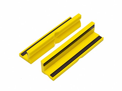 WABECO Kunststoff Schutzbacken Schonbacken 150 mm Magnetisch für Werkbank Schraubstock