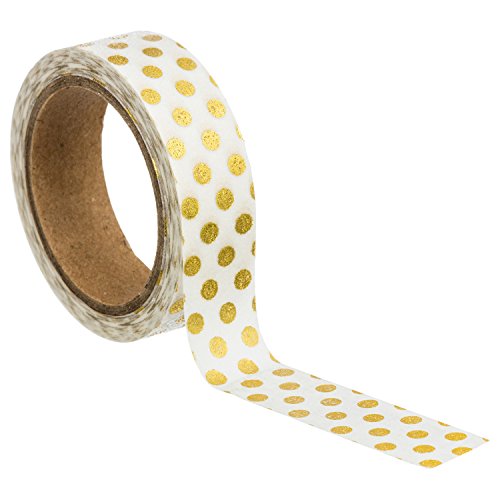 Féérie Lights & Christmas Ruban adhésif Pois - Or Cover