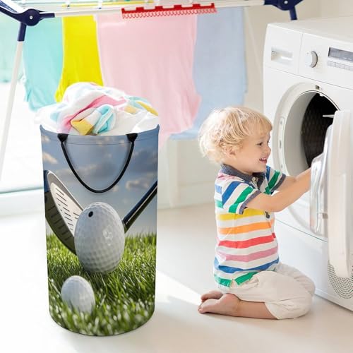 Panier à linge pliable pour libérer de l'espace dans les petits placards - 7