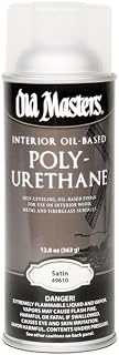 13 oz Old Masters 49610 Clear Polyurethane Interior Oil-Based Spray Finish, Satin
