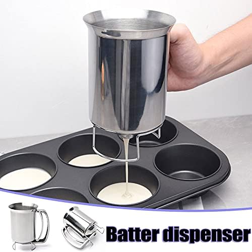 VALINK Pancake Batter Dispenser, Batter Dispenser Cupcake Batter Funnel Mixing Batter Separator Kitchen Accessories for Household Restaurant