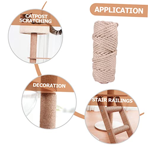 VANZACK Corda Para Arranhar Gatos 5 Peças Poste Para Arranhar Corda De Sisal Resistente Corda Para A